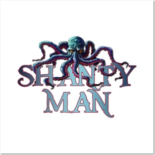 Shanty Man Design Posters and Art